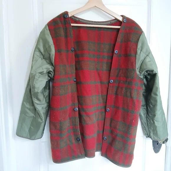 LL Bean Barn Coat Size L - Picture 6 of 7
